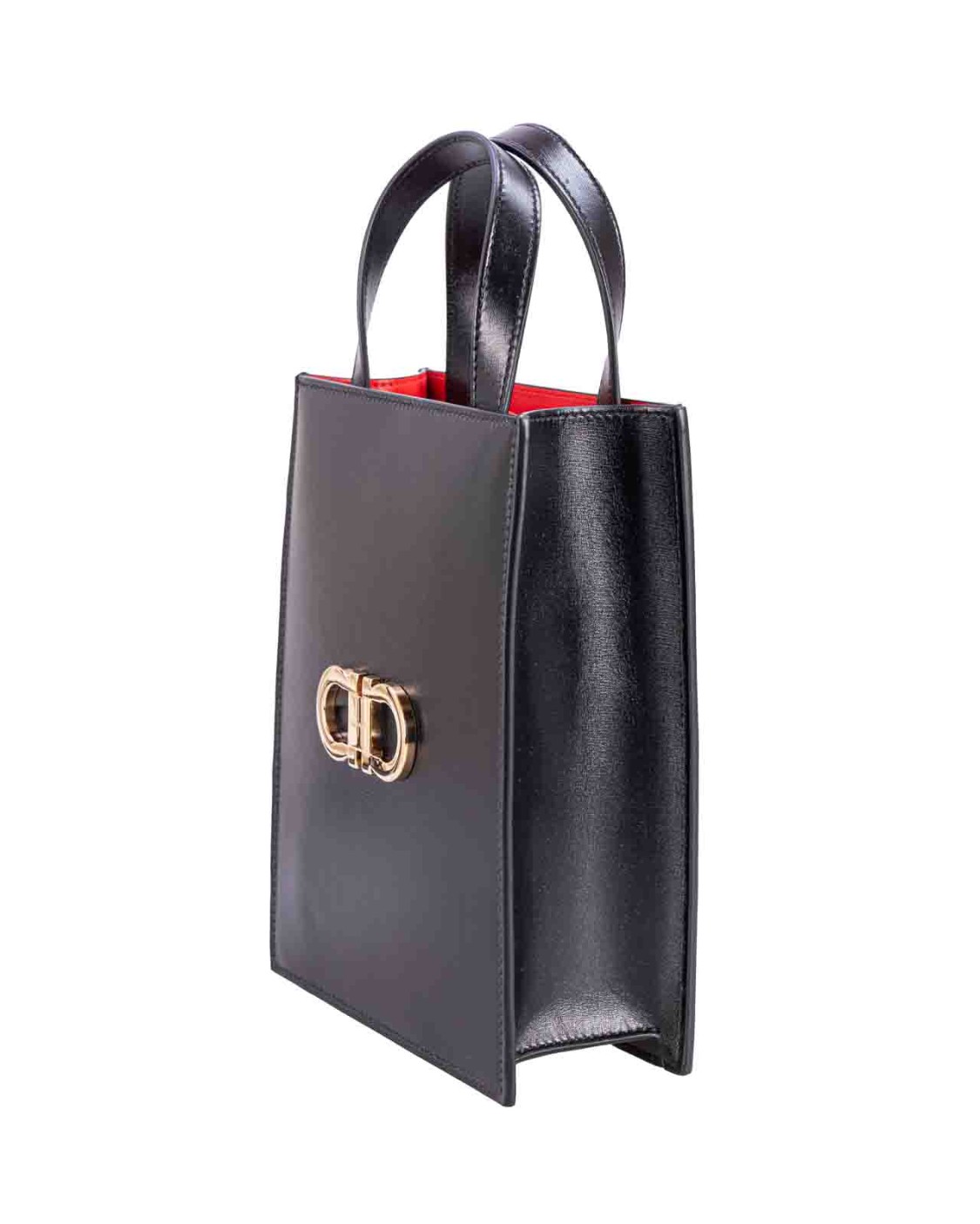 shop SALVATORE FERRAGAMO  Borsa: Salvatore Ferragamo Mini tote bag ornamento Gancini.
Chiusura sigillata da ponte e magnete.
Interno foderato in tonalità a contrasto e completato con doppia fessura per carte e documenti.
Si indossa a mano o a spalla grazie alla tracollina rimovibile.
Altezza 20 CM, Lunghezza 16 CM, Profondità 6.5 CM.
Composizione: 100% pelle di vitello.
Made in Italy.. 218358 GFLAT-771687 BICOLOR number 5692051